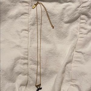 Kate Spade Glasses Mustache Necklace